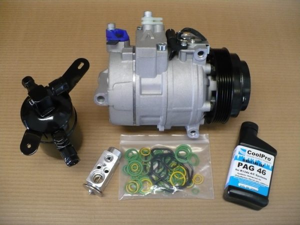 96 97 98 99 MERCEDES-BENZ E300 Diesel NEW* A/C COMPRESSOR FULL AC Repair KIT 0002303911  000230201160 000230201180