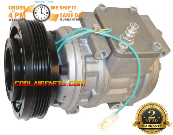 New A/C Compressor 2208-6013A Doosan DAEWOO SOLAR V EXCAVATOR DOOWON 22086013 440205-00070 2208-60138 2208-6013B