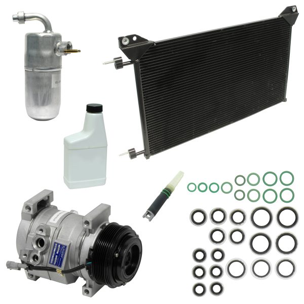 New A/C Compressor SILVERADO SIERRA 1500 2500 3500 HD 6.6L Diesel KIT 15080961 15100339 15100340 19130456 25891793 89023462 89024906