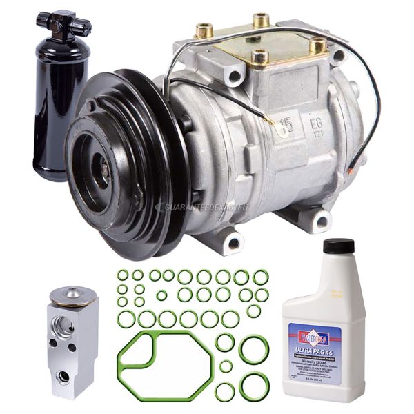 AC Compressor w/ A/C Repair Kit For Toyota Land Cruiser 1990 1991 K01B61450C 1471008500 147100-8500 147100850084 1472002061 147200-2061 147200206184 19192865 19192990 274379