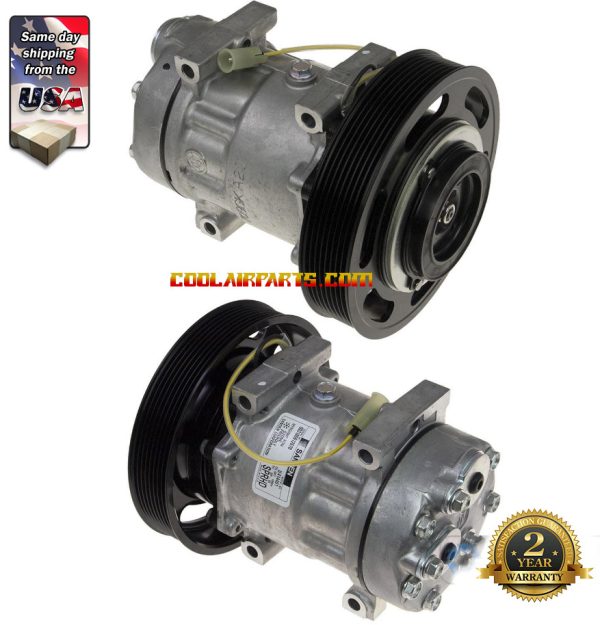 NEW Sanden AC COMPRESSOR VOLVO 27630-0Z04A 4144 276300704A 276300Z01E 276300Z04 276300Z04B