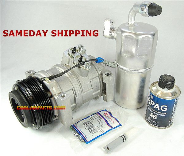 2008-2010 CHEVROLET SILVERADO GMC SIERRA 4.3 V6 A/C COMPRESSOR 15080961 Full AC KIT