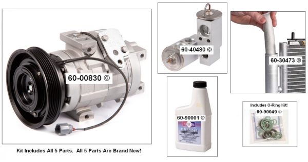 Honda Odyssey Pilot MDX 99-04 A/C AC compressor Repair *kit*  2 Years Warranty