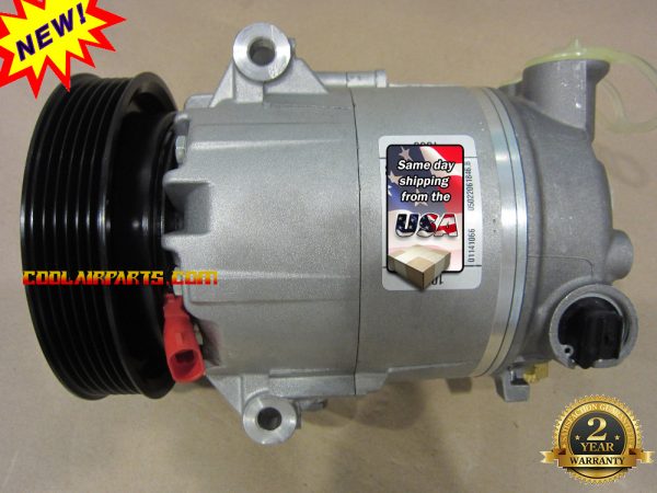 2014-2017 MASERATI QUATTROPORTE NEW A/C COMPRESSOR DELPHI OEM AC 00344880 01141229 267146 01141066 09252162122.B