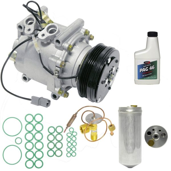 1996- 2001 New Honda Civic 38810-P2F-A01 CRV Del Sol A/C AC Compressor w/ Kit 38810P06A06