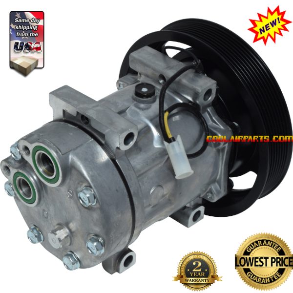 SANDEN OEM 4324 4116 VOLVO MACK 6KS820803 NEW AC COMPRESSOR 54324 20587125 85000458 8FK351135081 84094705