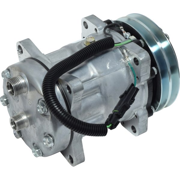 HD TRUCKS A/C COMPRESSOR W/CLUTCH NEW SANDEN 4269 STYLE 8264