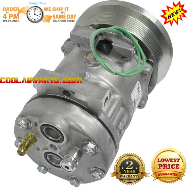 New OEM Caterpillar AC Compressor Sanden 4301 4302 4769 4840 4355 10270M