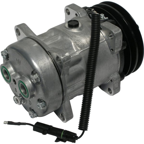 New AC COMPRESSOR & CLUTCH Sanden 4434 4447 DODGE MERCEDES & FREIGHTLINER VAN 2 Years Warranty 85304447 1521879