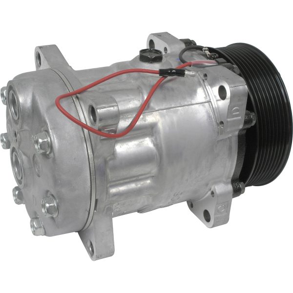 HD TRUCK A/C COMPRESSOR W/CLUTCH FOR SANDEN 4707