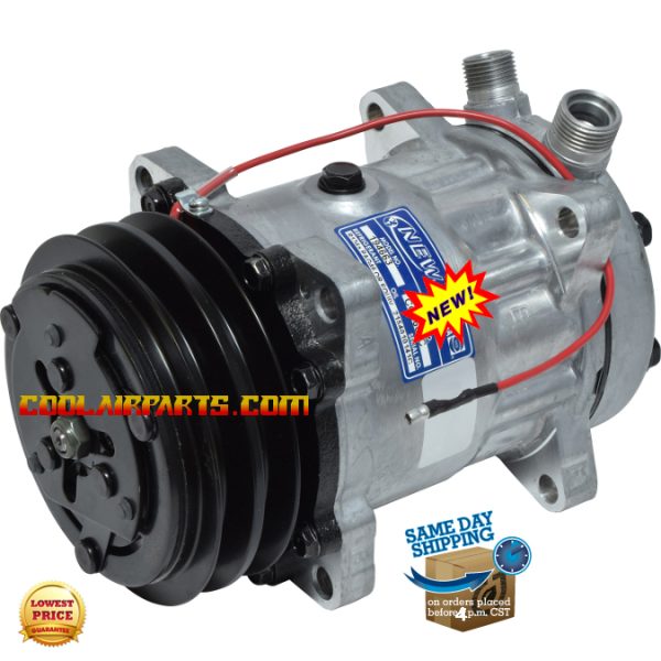 ABPN83304181T NEW SANDEN A/C COMPRESSOR # 4713 KENWORTH # 18-04088 2 Years Warranty 4663