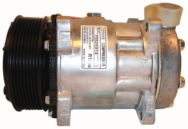 HD Truck A/C Compressor w/Clutch for Sanden 4763 - NEW U4763