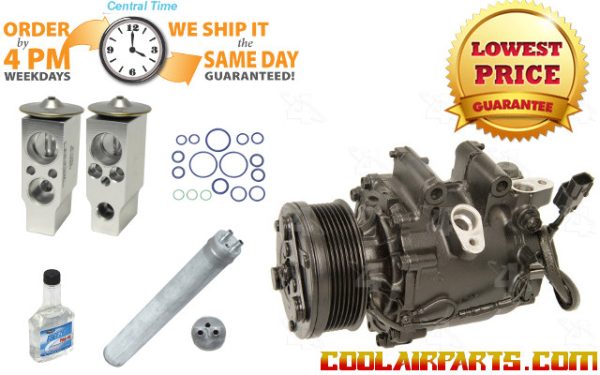 4918 Rebuilt Honda Civic 1.8L AC Compressor 2006 - 2008 1 Year Warranty 38810RRBA01 FULL KIT