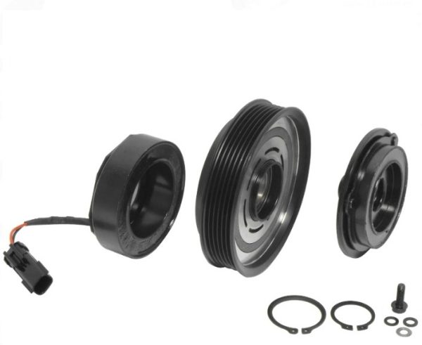 2000 - 2006 Jeep Wrangler 6 CYL 4.0L AC A/C Compressor Clutch Kit PULLEY COIL 5016376AA 55037617AC