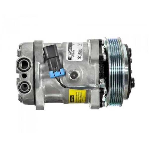 Freightliner OEM Sanden 4467 Compressor w/Clutch - NEW U4467 5298 SKI4467 PTAC5298 RF999994292