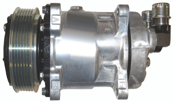 NEW Sanden 6363 AC Compressor Bobcat E35 E45 E50 E55 Excavator 7023577 6698358 7279138 S6363VT 1101353