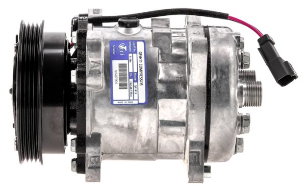 NEW OEM Sanden SD5H11 A/C Compressor w/Clutch for Bobcat Toolcats Excavators and Skidsteers 7023585 7279139 QP1812