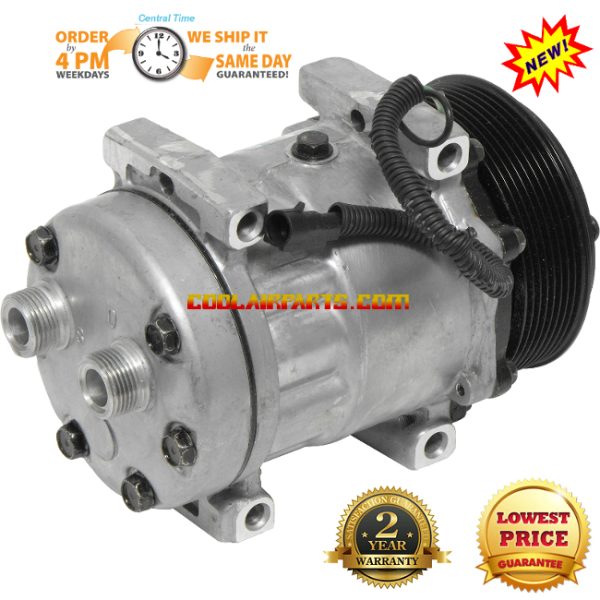 NEW SANDEN 8090 8001-8250 8144 Iveco Case IH A/C COMPRESSOR CASE NEW HOLLAND 4894306 8500795 8500795R