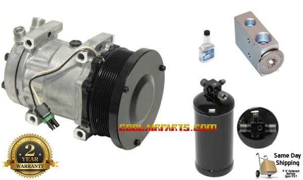 NEW AC COMPRESSOR AGCO 9105 TERRAGATOR SD7H15 AG719144 RE68372 AG522391 FULL KIT