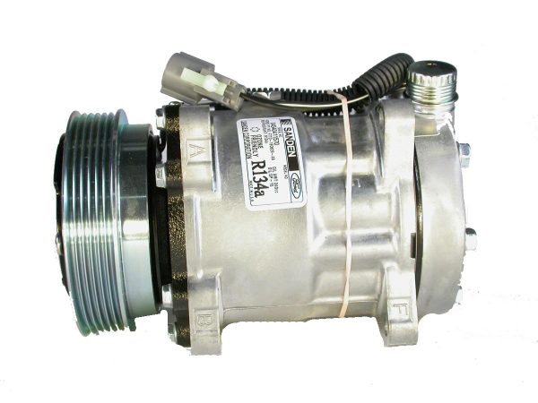 Ford Motorhome Sanden New OEM AC Compressor 4653 PTAC5307 U4653 U7427 7427 F3TD19D629AA F7TD19D629AA 2010108C91 85100890