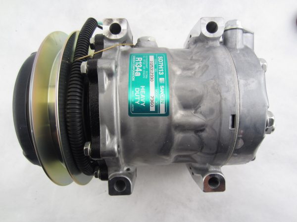 NEW AC COMPRESSOR OEM SANDEN 7360 Kobelco HD Tractors YX91V00001F1 189-2746 425-S62-3321 YX91V00002F2 423-S62-4330