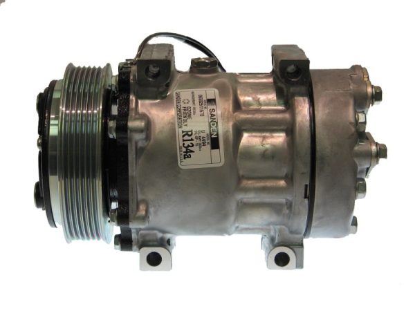 New OEM A/C Compressor Sanden 4285U1 4085 4120 4285 4494 4757 4891 Kenworth Peterbilt Volvo 20501069 8088112