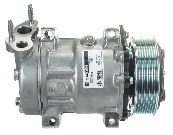 New Genuine OEM A/C Compressor INTERNATIONAL NAVISTAR Sanden 4720 3808548C1 3808548C2